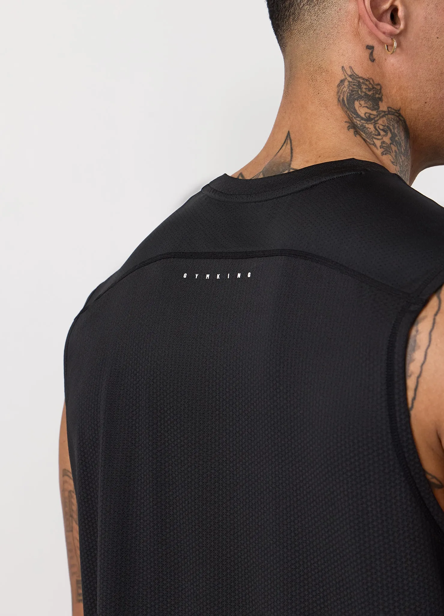 Gym King Apex Performance Vest - Black sold by The Gym King product image thumbnail 4