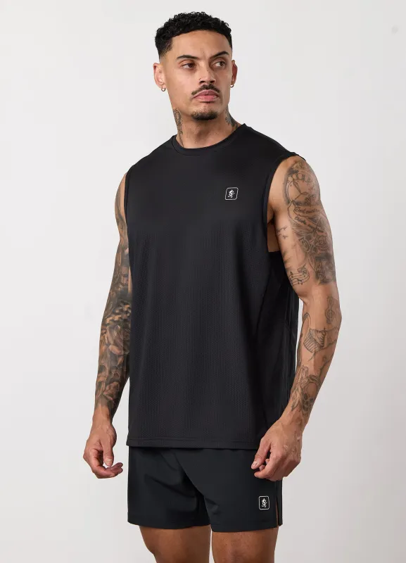Gym King Apex Performance Vest - Black made by The Gym King