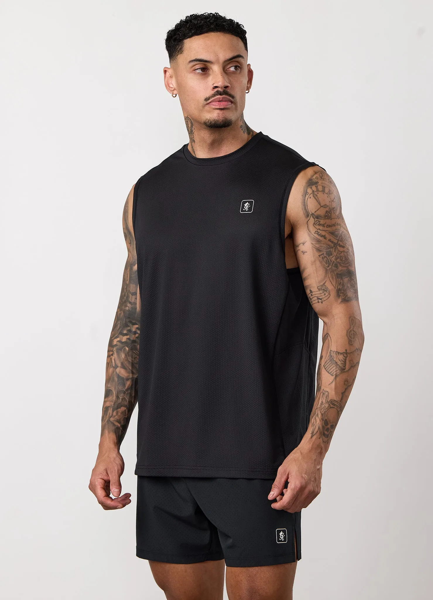 Gym King Apex Performance Vest - Black sold by The Gym King