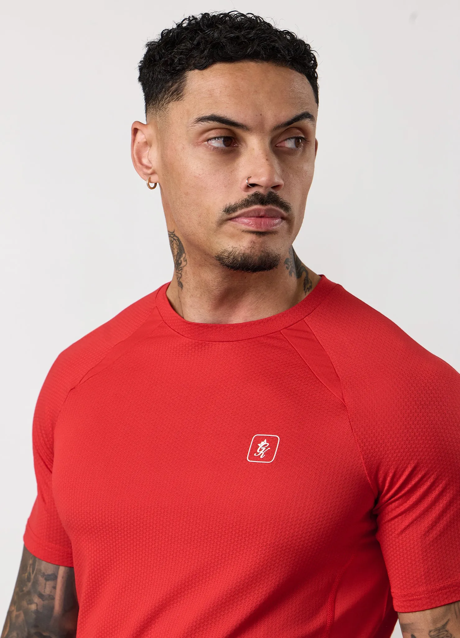 Gym King Apex Performance Tee - Signal Red sold by The Gym King product image thumbnail 5