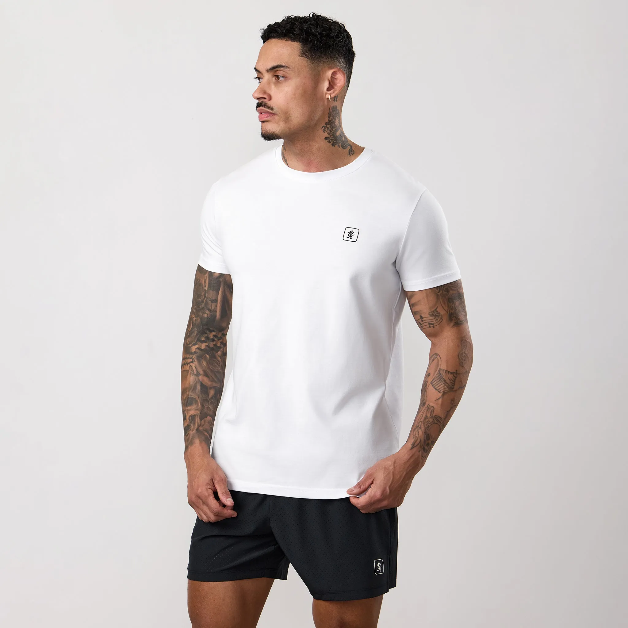 Gym King Apex Jersey Tee - White sold by The Gym King product image thumbnail 2