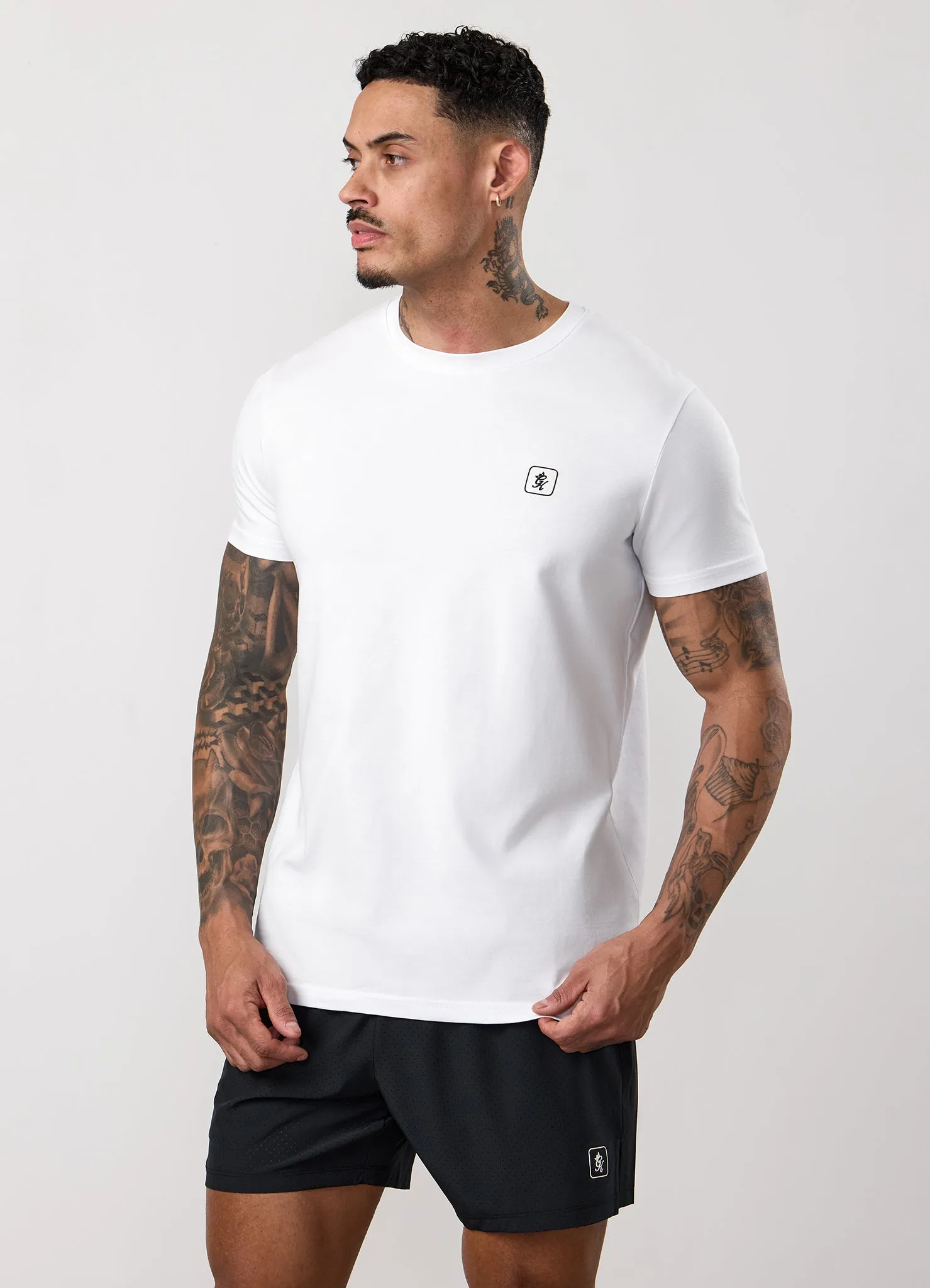 Gym King Apex Jersey Tee - White sold by The Gym King product image thumbnail 4