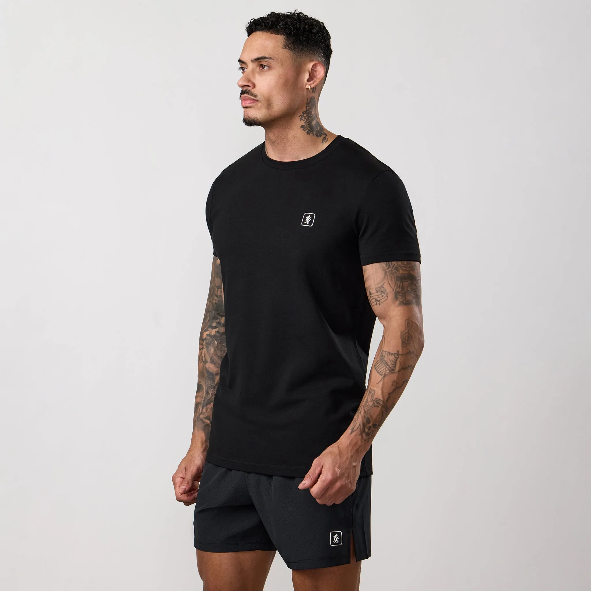 Gym King Apex Jersey Tee - Black sold by The Gym King product image thumbnail 2