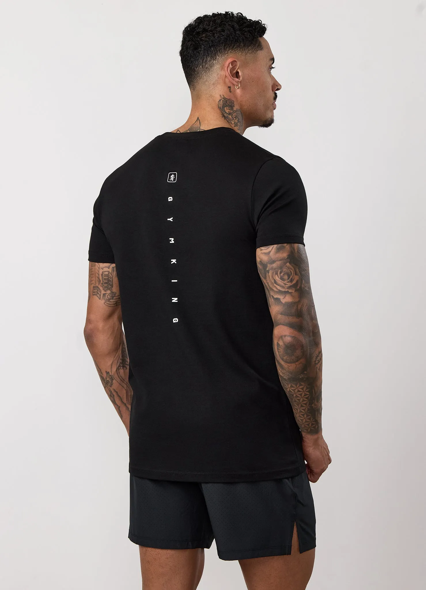Gym King Apex Jersey Tee - Black sold by The Gym King