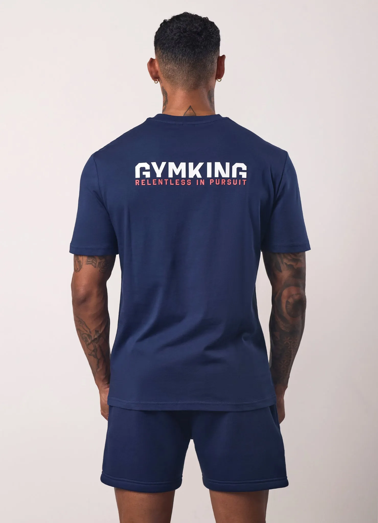 Gym King Relentless Tee - Imperial Blue sold by The Gym King