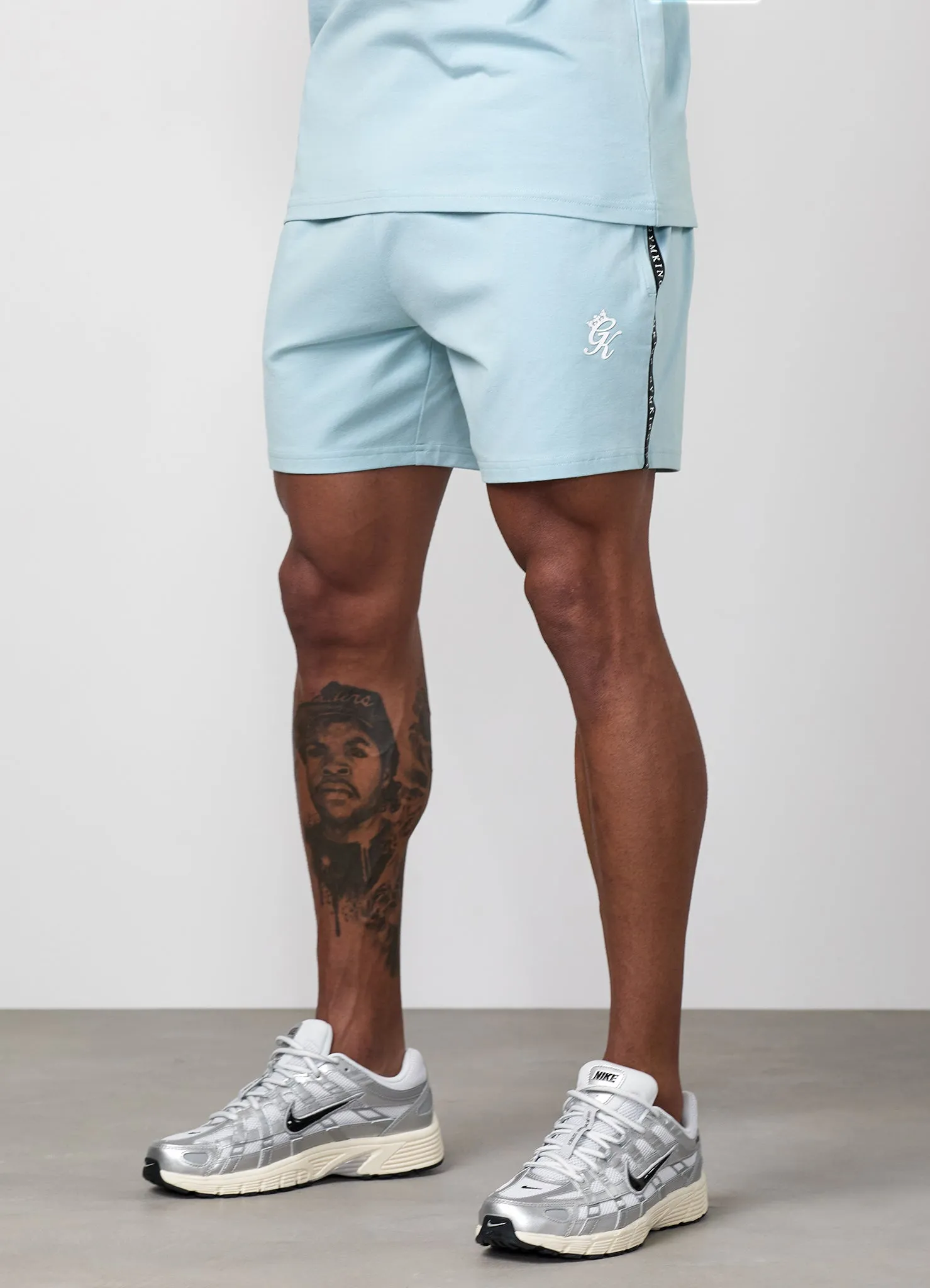 Gym King Taped Jersey Short - Dusky Mint sold by The Gym King product image thumbnail 5