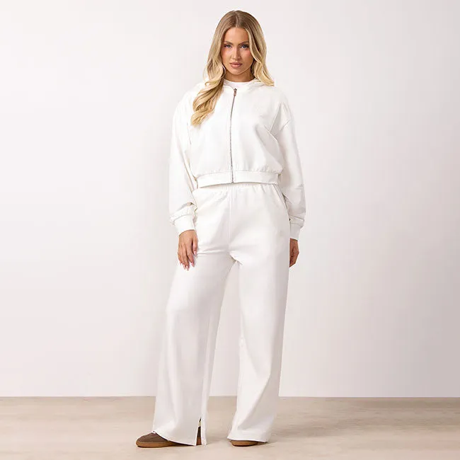 Gym King Victory Loopback Full Zip Tracksuit - Cream sold by The Gym King product image thumbnail 2