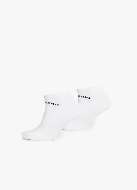 Gym King Linear Sports Sock (1PK) - White sold by The Gym King