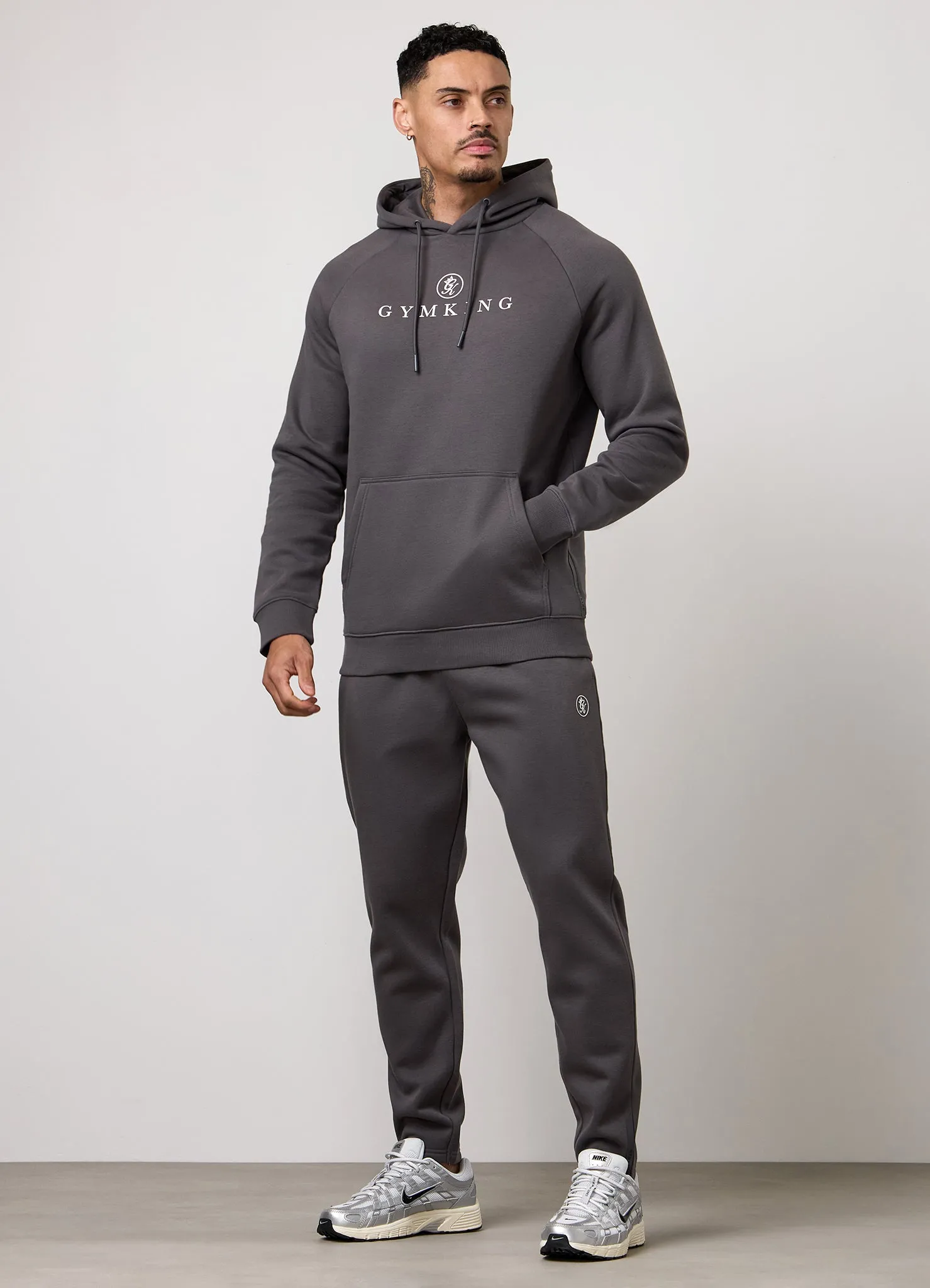Gym King Pro Logo Tracksuit - Graphite sold by The Gym King