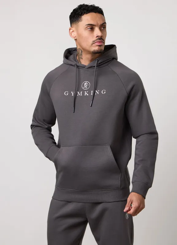 Gym King Pro Logo Hood - Graphite made by The Gym King