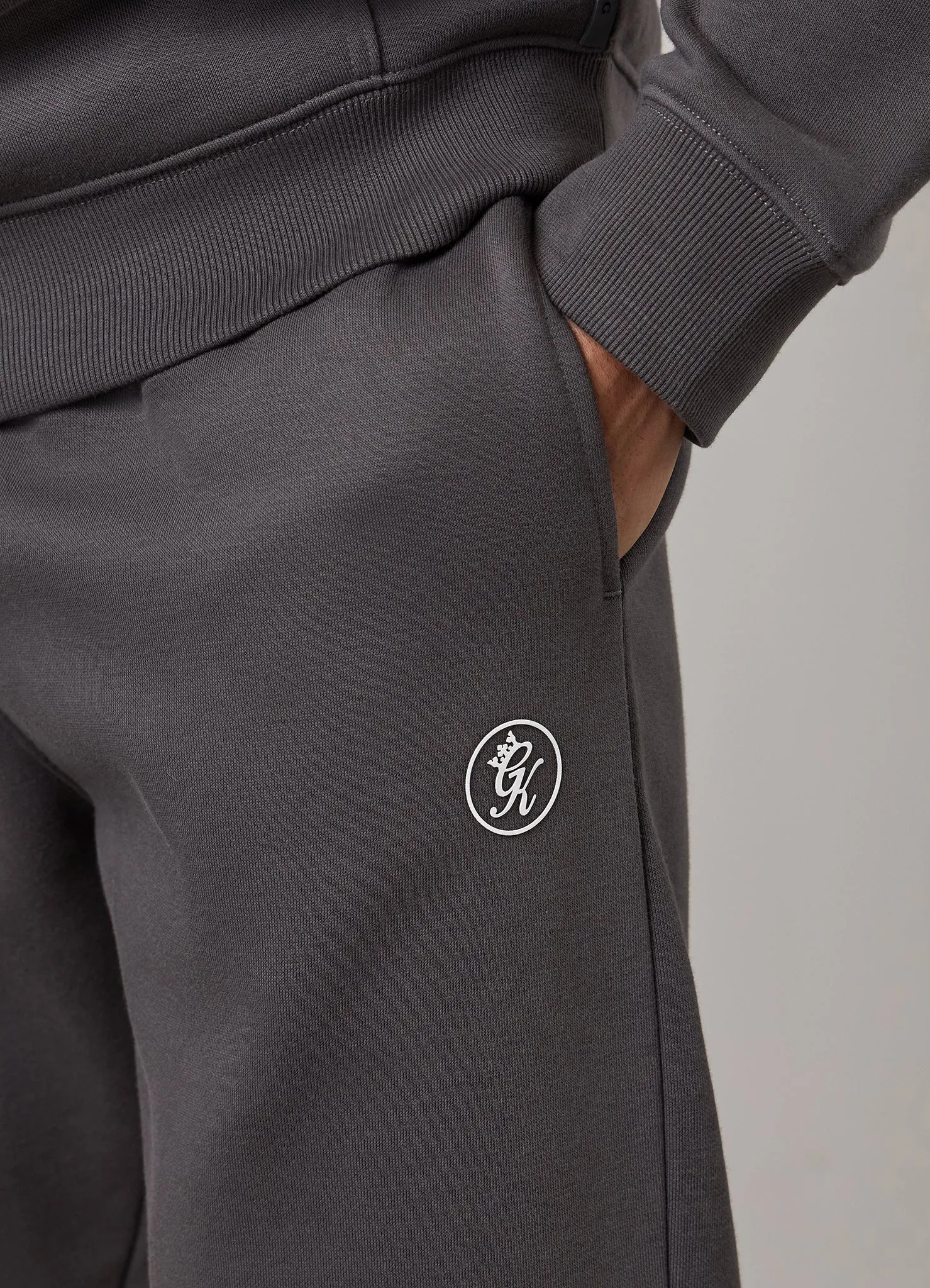 Gym King Pro Logo Jogger - Graphite sold by The Gym King product image thumbnail 4