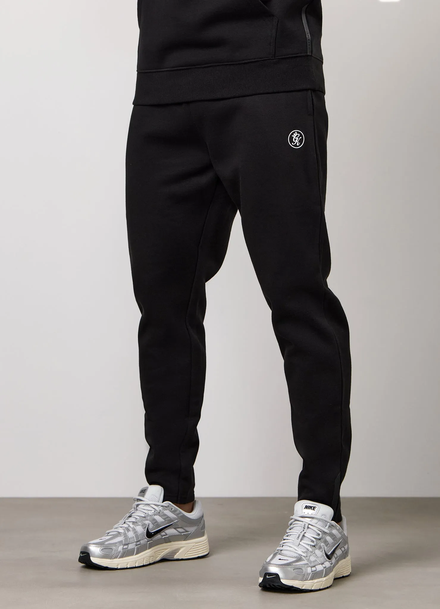Gym King Pro Logo Jogger - Black/White sold by The Gym King product image thumbnail 5