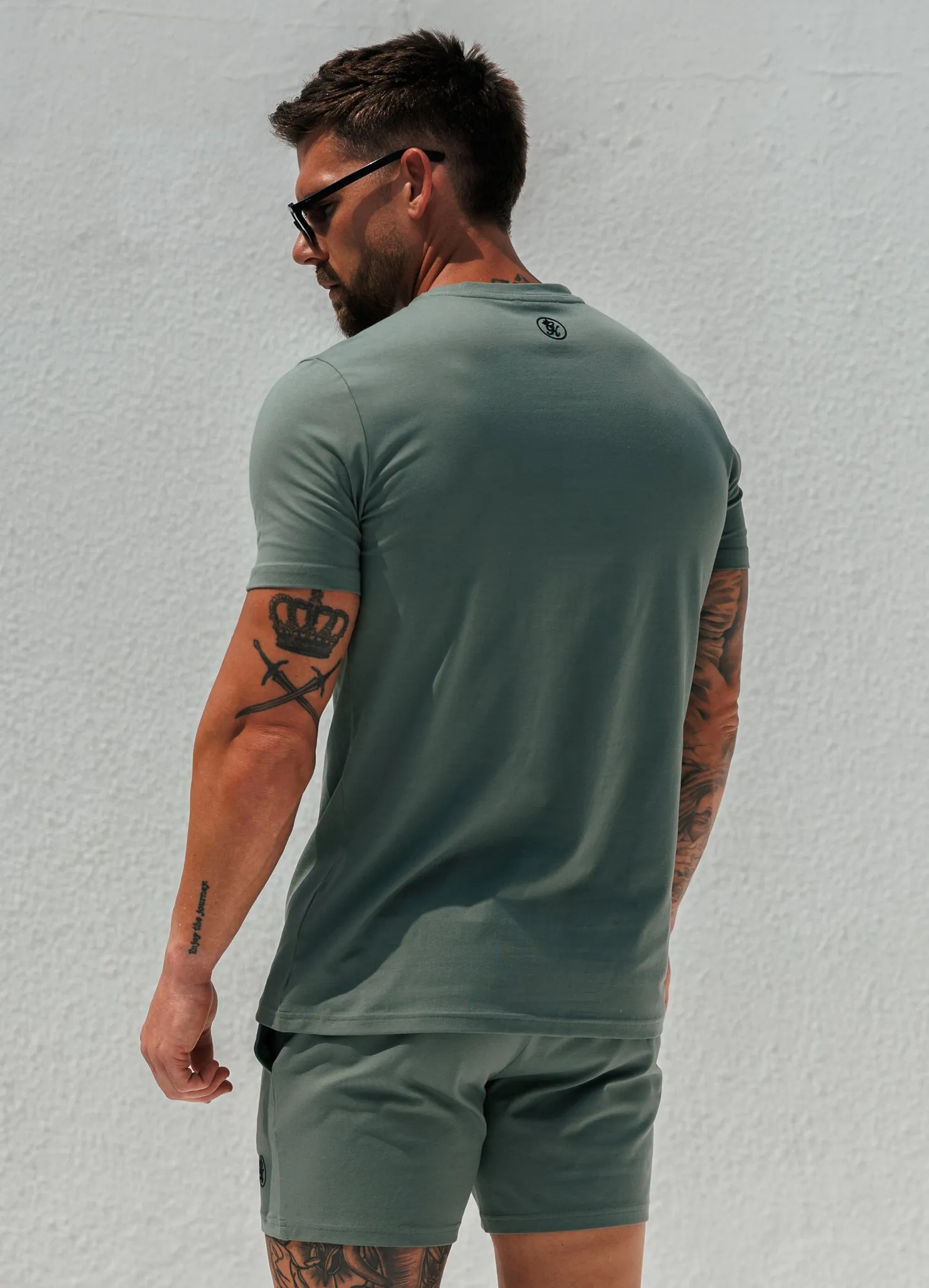 Gym King Pro Logo V2 Jersey Tee - Fern sold by The Gym King product image thumbnail 3