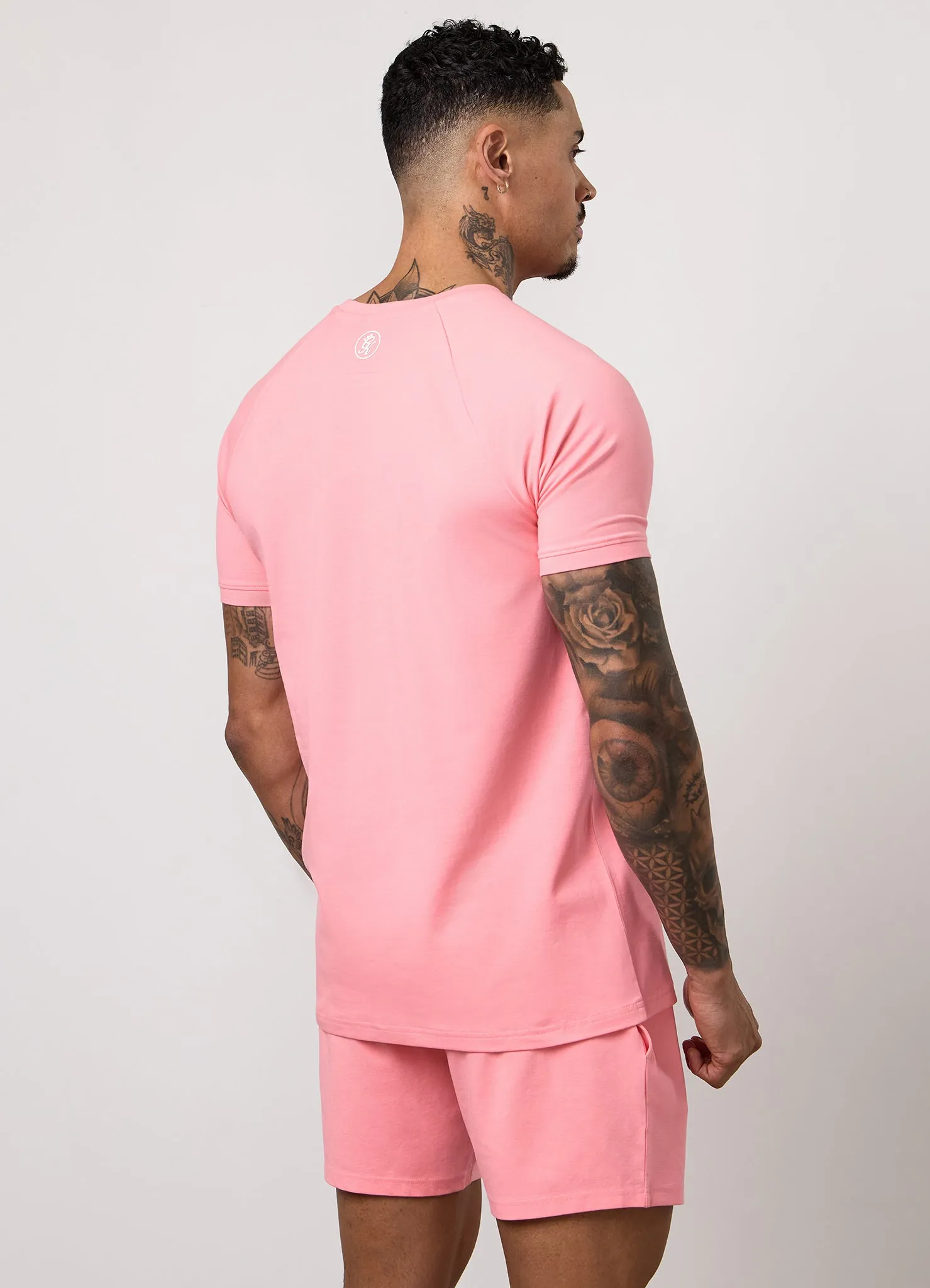 Gym King Pro Logo Tee - Pink sold by The Gym King product image thumbnail 5