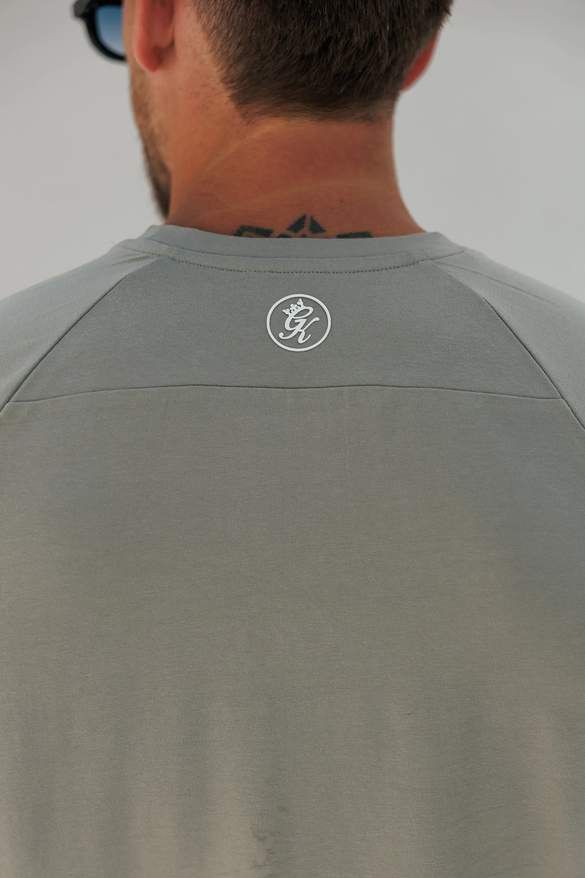 Gym King Pro Logo Tee - Soft Khaki sold by The Gym King product image thumbnail 3