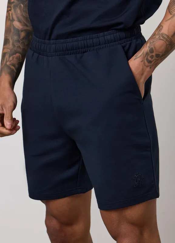Gym King Victory Loopback Short - Navy made by The Gym King
