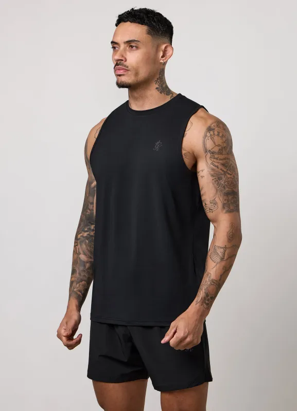 Gym King Victory Performance Vest - Black made by The Gym King