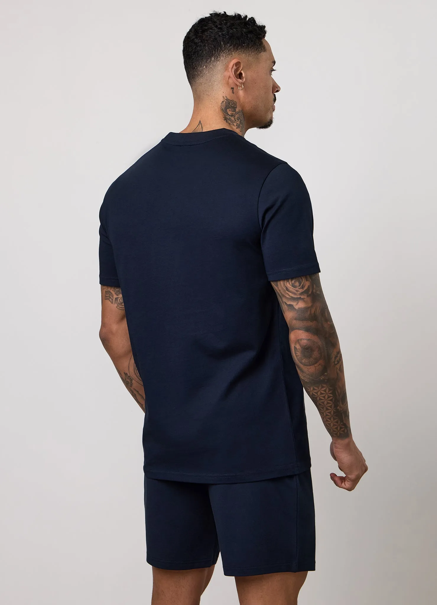 Gym King Victory Regular Fit Jersey Tee - Navy sold by The Gym King product image thumbnail 3