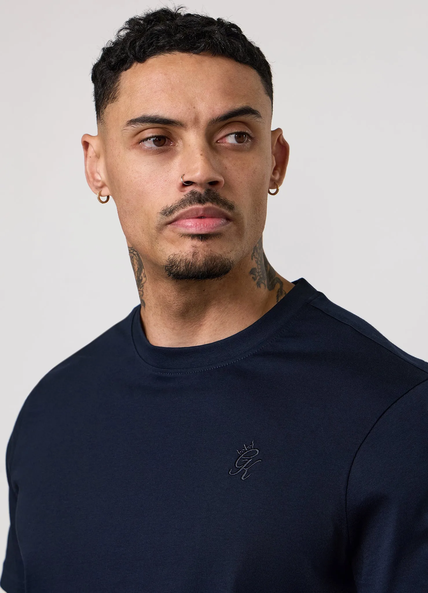Gym King Victory Regular Fit Jersey Tee - Navy sold by The Gym King product image thumbnail 4