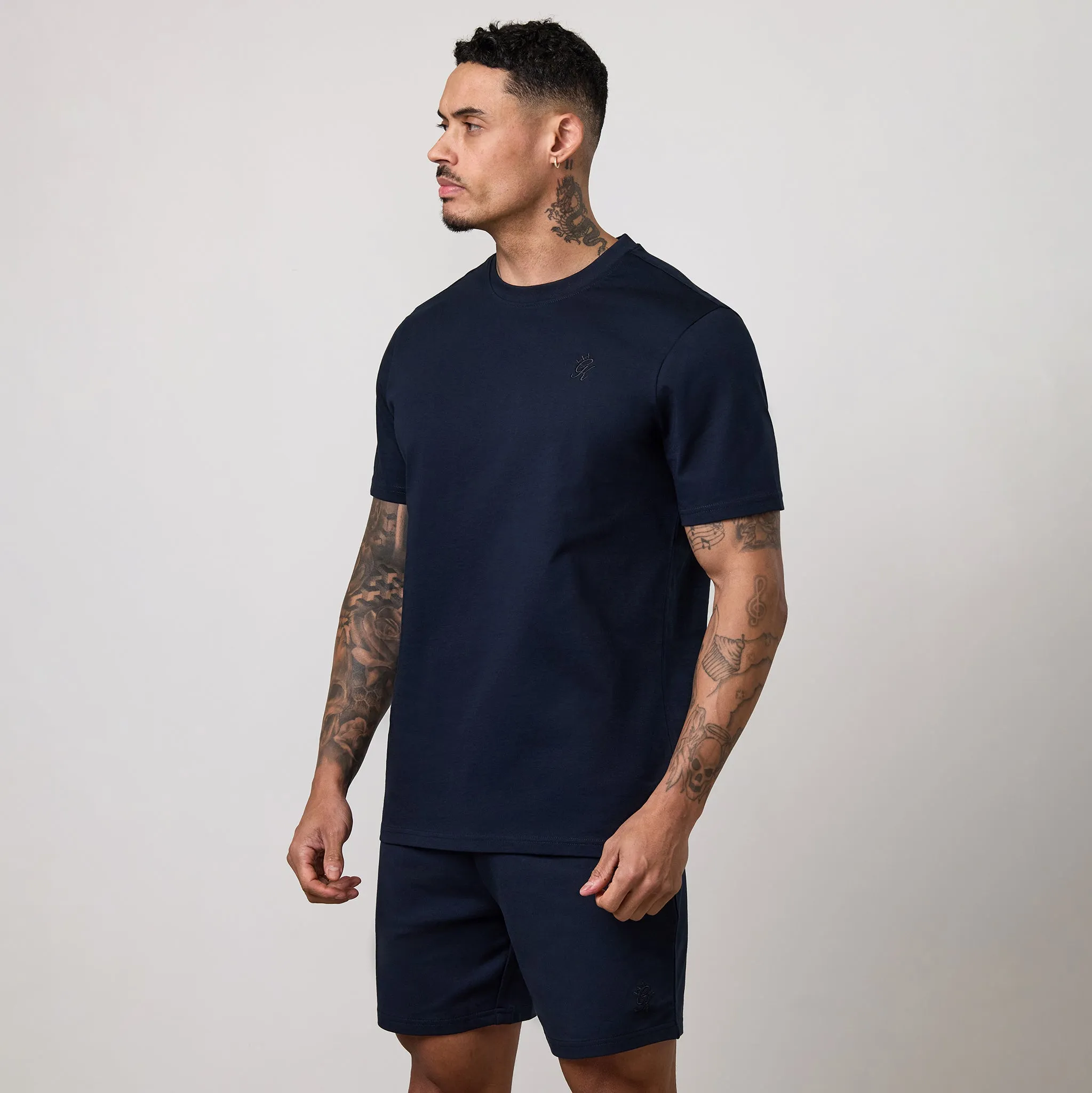 Gym King Victory Regular Fit Jersey Tee - Navy sold by The Gym King product image thumbnail 2
