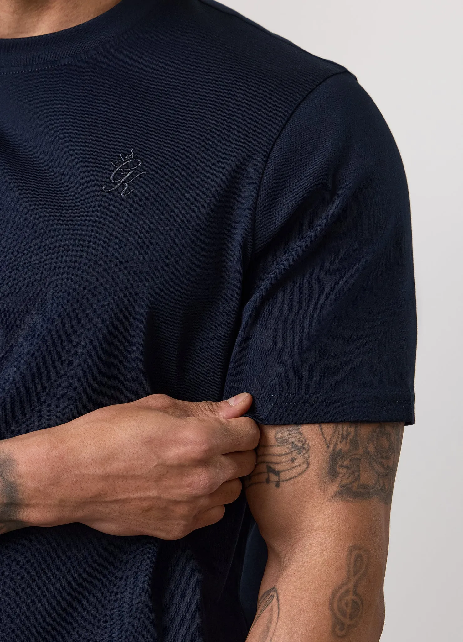 Gym King Victory Regular Fit Jersey Tee - Navy sold by The Gym King product image thumbnail 5