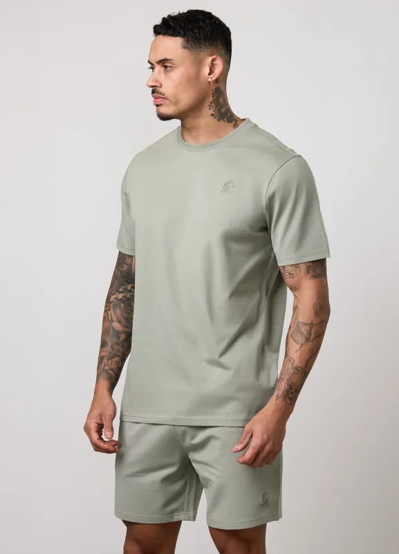 Gym King Victory Regular Fit Jersey Tee - Soft Khaki made by The Gym King