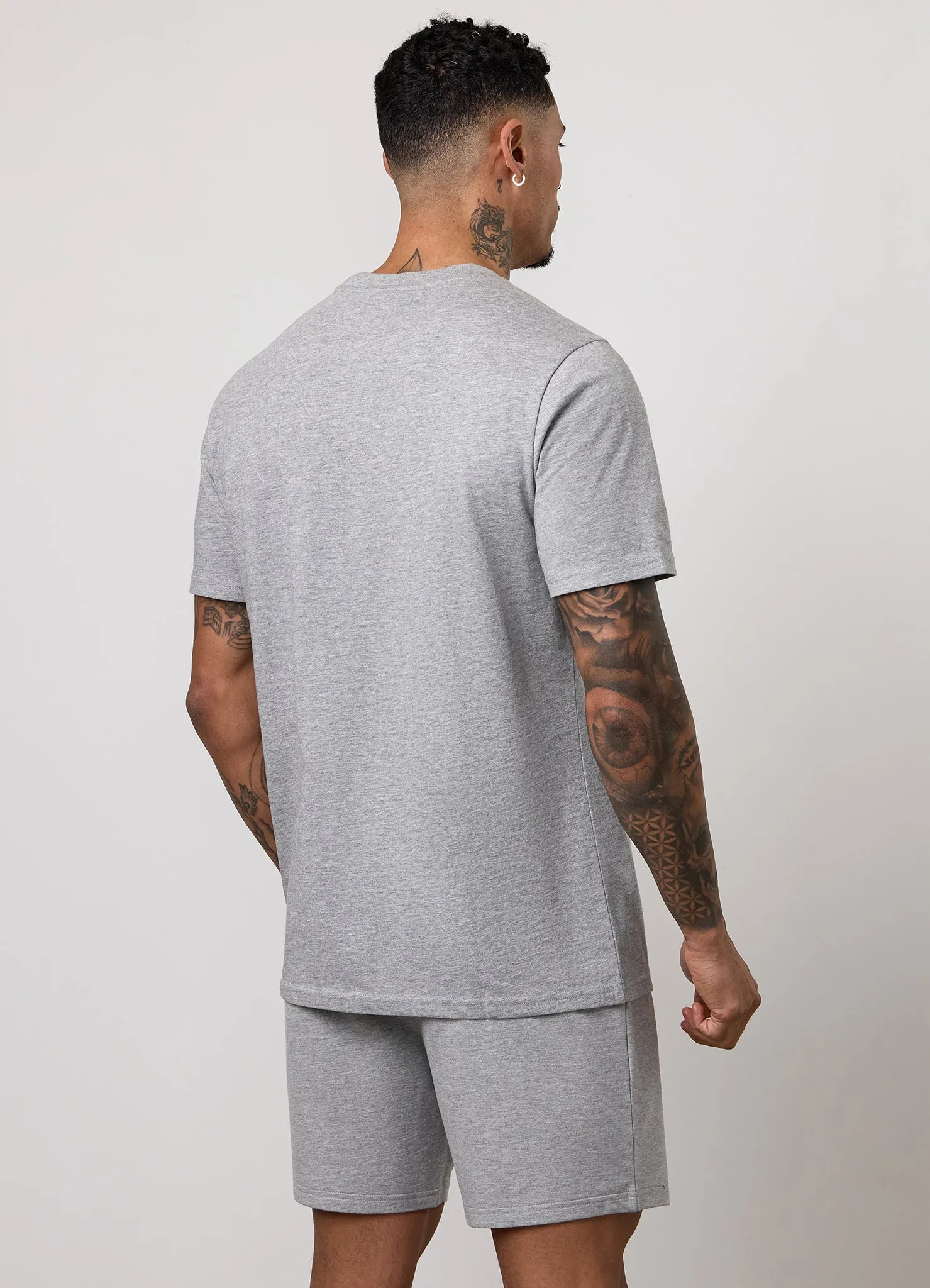 Gym King Victory Regular Fit Jersey Tee - Grey Marl sold by The Gym King product image thumbnail 3