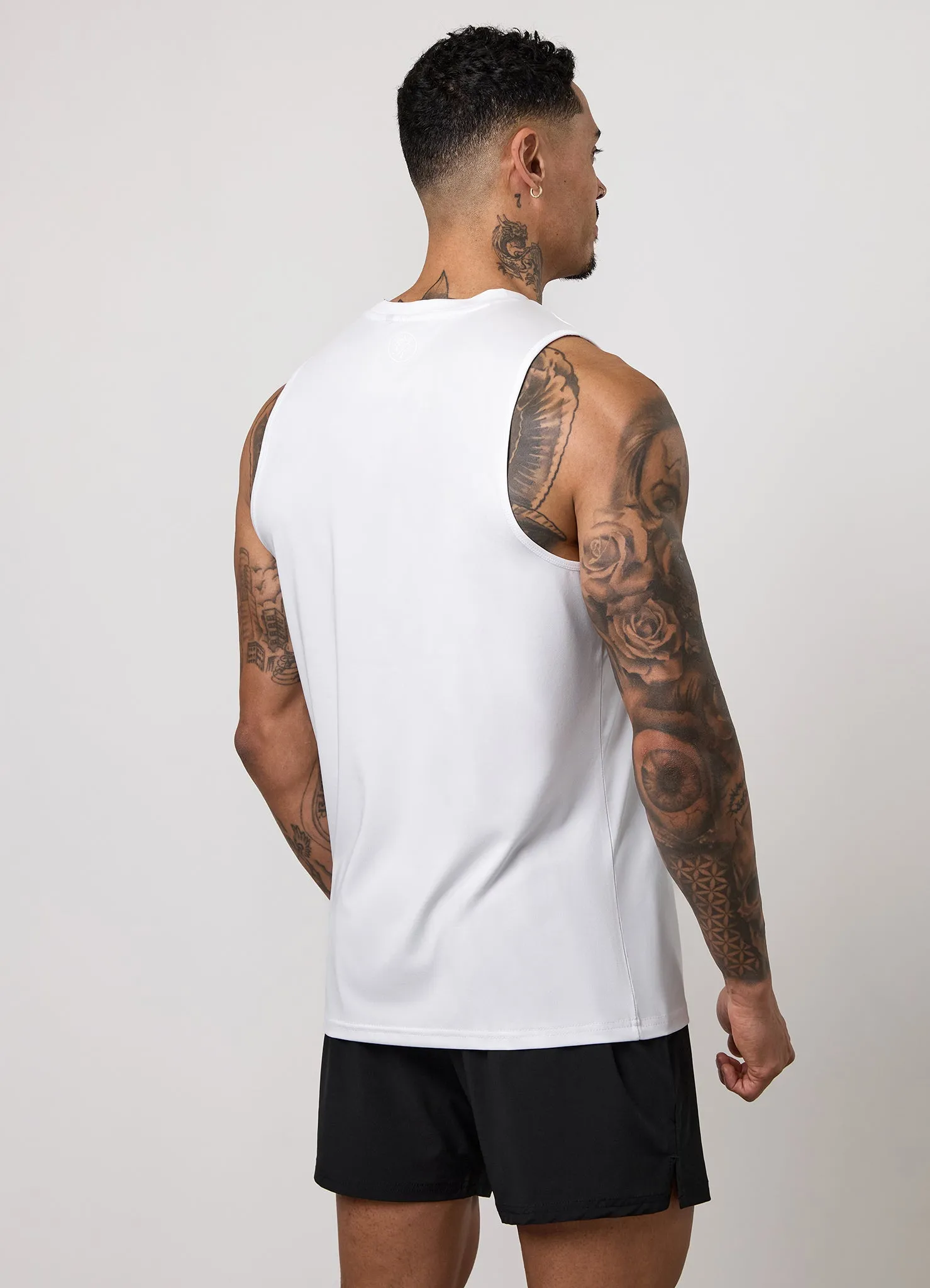 Gym King Victory Performance Vest - White sold by The Gym King product image thumbnail 3