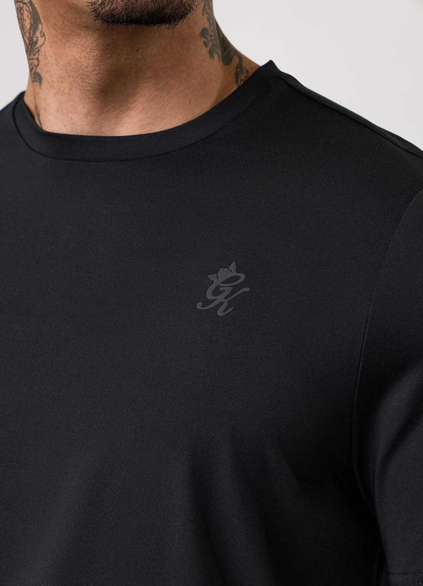 Gym King Victory Performance Poly Tee - Black sold by The Gym King product image thumbnail 5