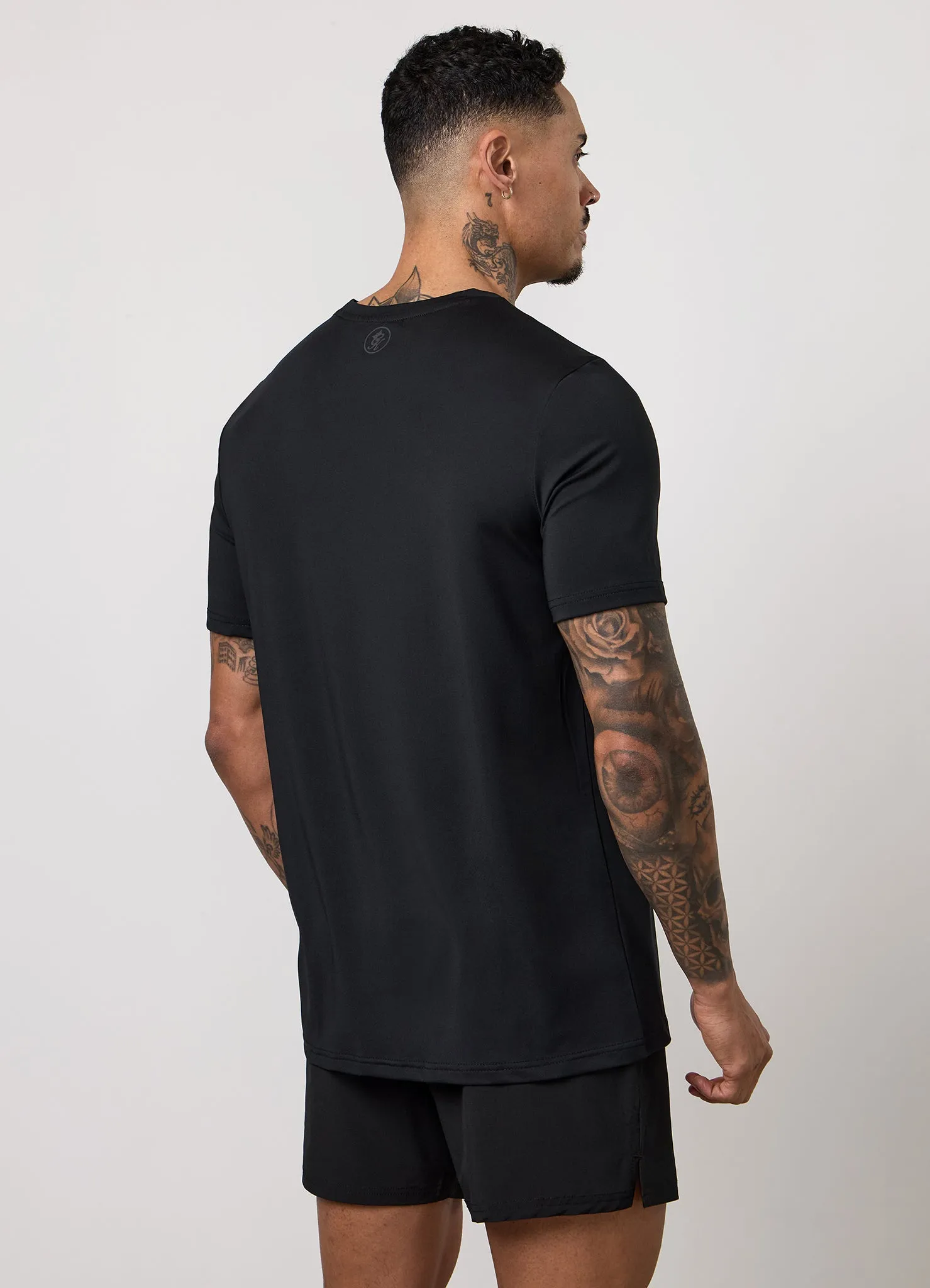Gym King Victory Performance Poly Tee - Black sold by The Gym King product image thumbnail 3