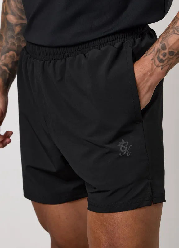Gym King Victory Performance 5" Short - Black sold by The Gym King