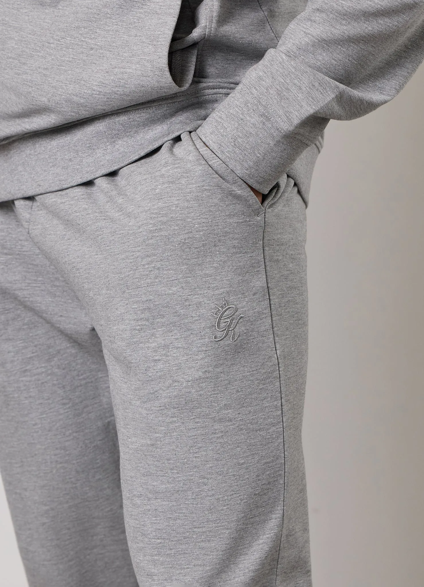 Gym King Victory Loopback Jogger - Grey Marl sold by The Gym King product image thumbnail 4
