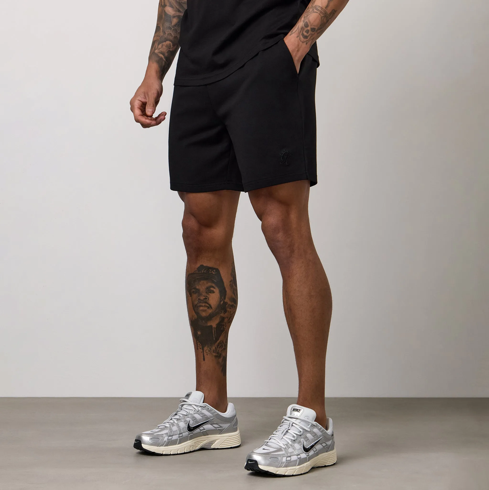 Gym King Victory Loopback Short - Black sold by The Gym King product image thumbnail 2