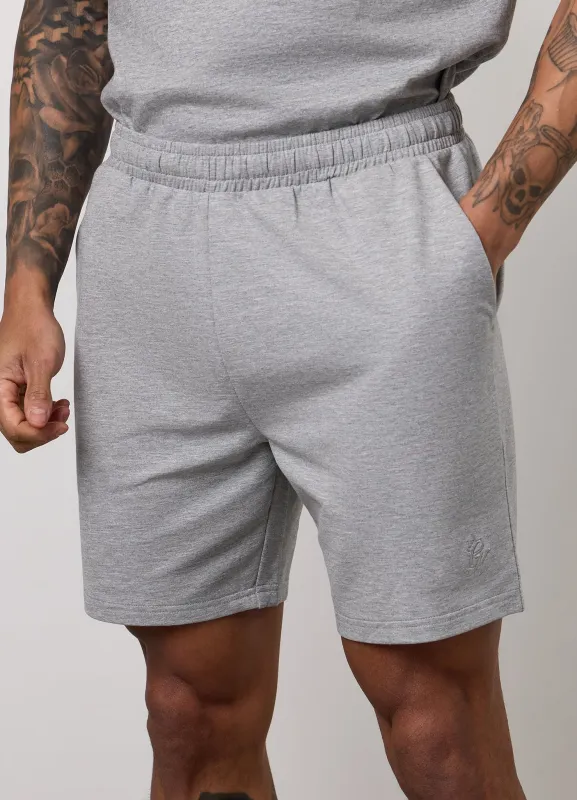 Gym King Victory Loopback Short - Grey Marl sold by The Gym King