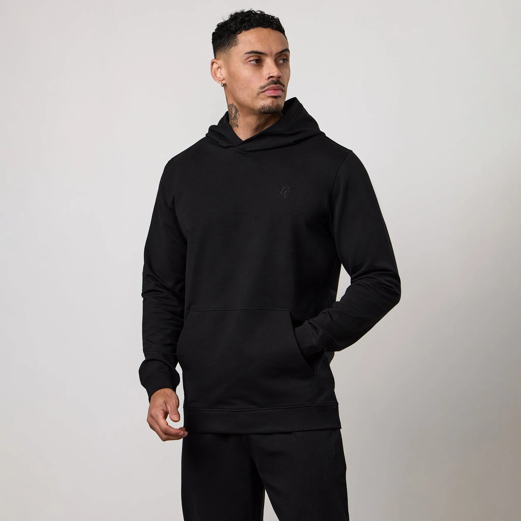Gym King Victory Lightweight Loopback Hood - Black sold by The Gym King product image thumbnail 2