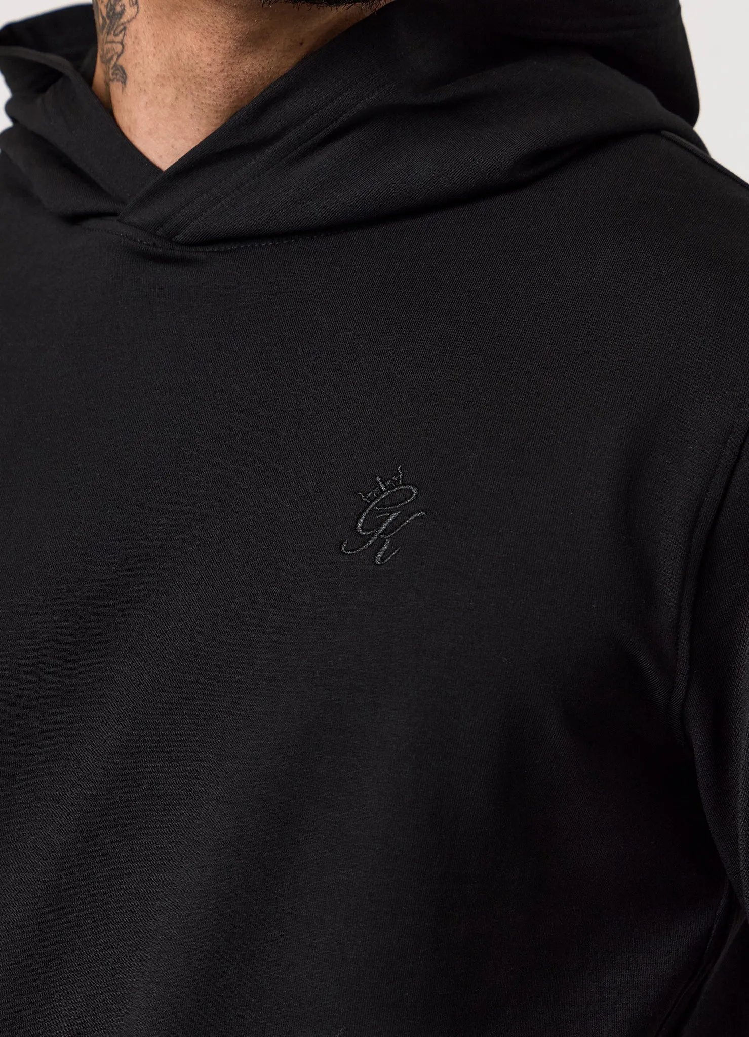 Gym King Victory Lightweight Loopback Hood - Black sold by The Gym King product image thumbnail 5