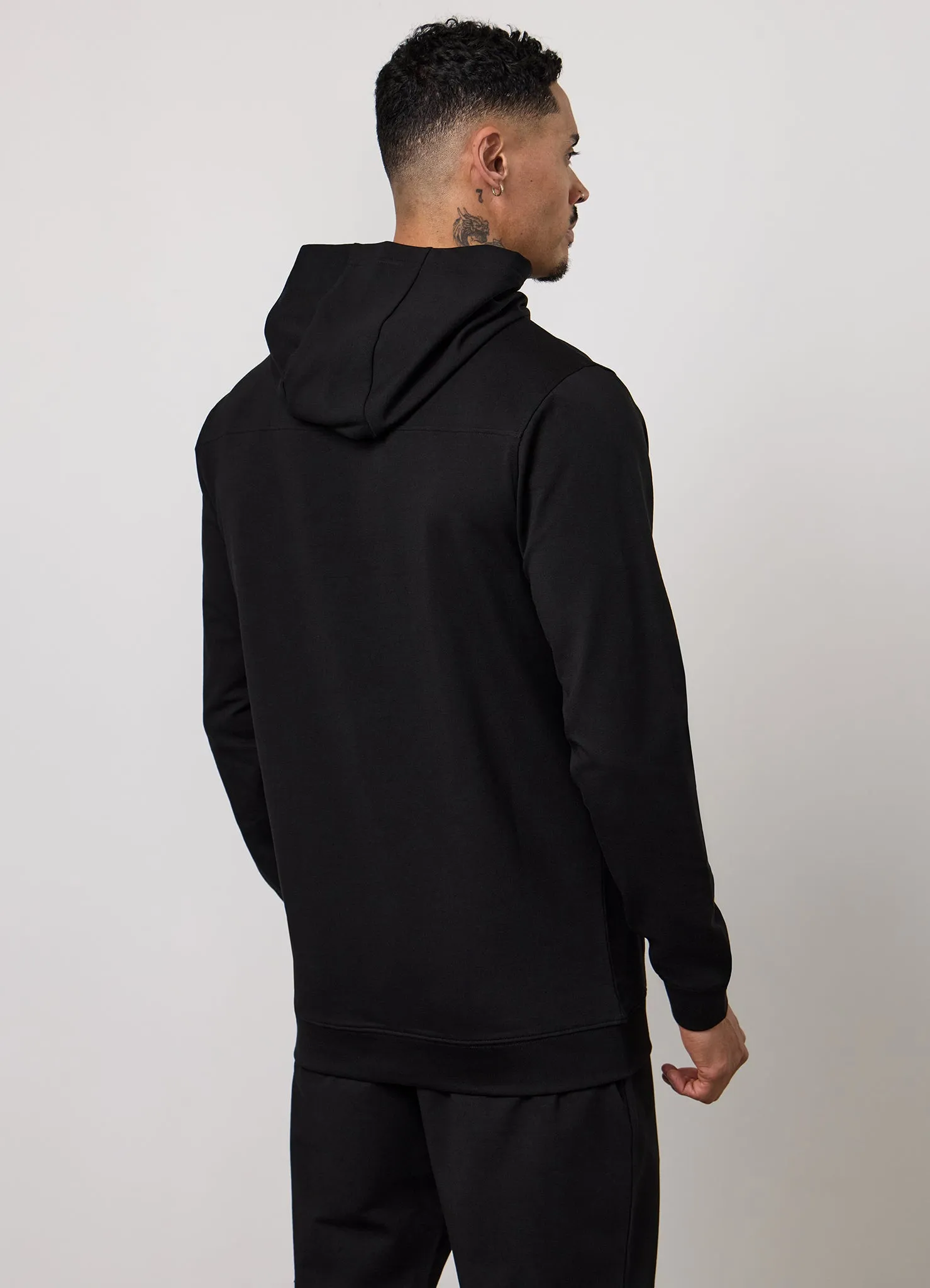 Gym King Victory Lightweight Loopback Hood - Black sold by The Gym King product image thumbnail 3