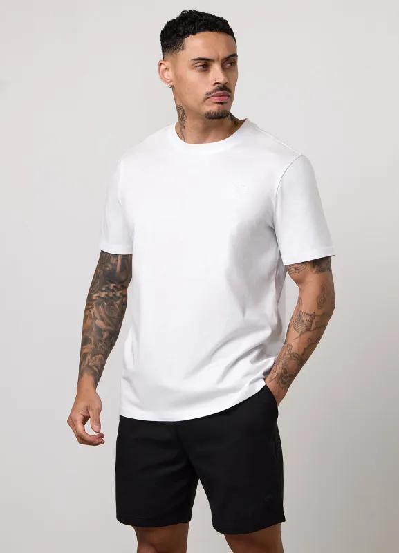 Gym King Victory Regular Fit Jersey Tee - White made by The Gym King
