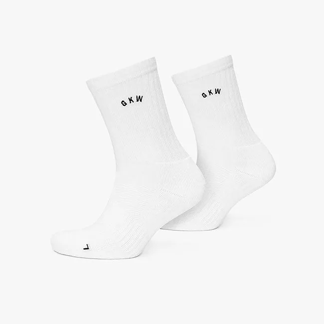 GKW Sock (1PK) - White sold by The Gym King product image thumbnail 2