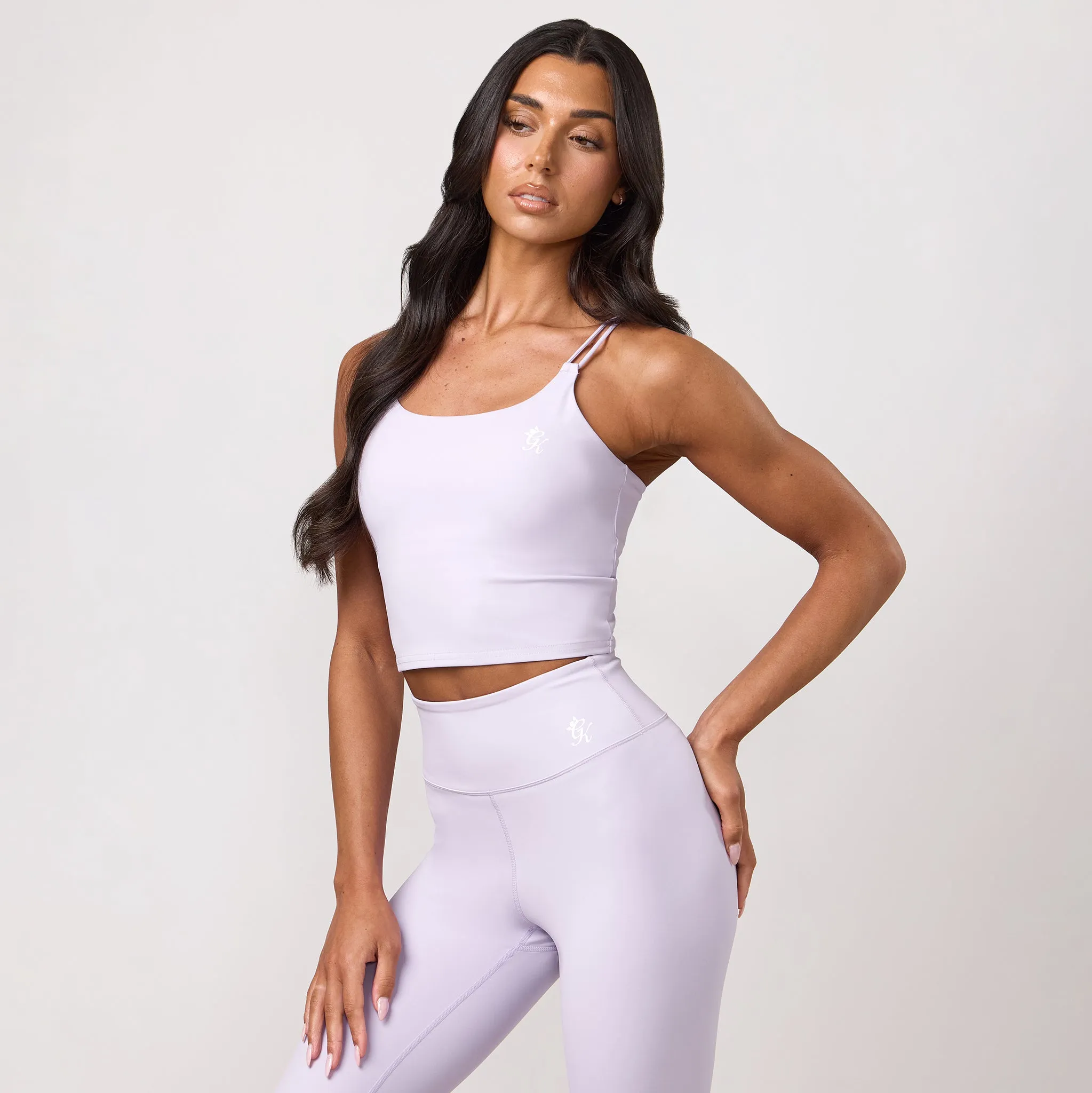 Gym King 365 Long Line Tank - Hyacinth sold by The Gym King product image thumbnail 2