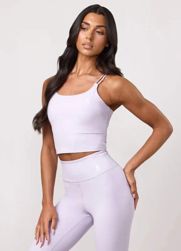 Gym King 365 Long Line Tank - Hyacinth made by The Gym King