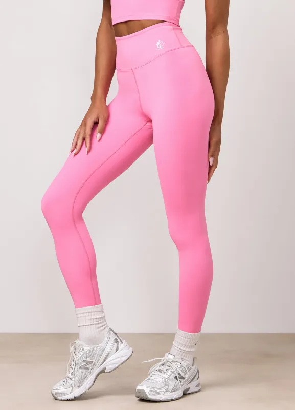 Gym King 365 Legging - Carnation Pink made by The Gym King