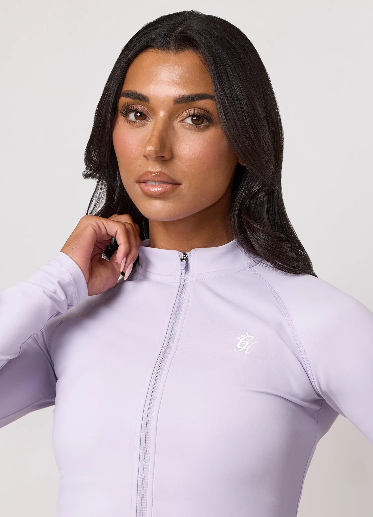 Gym King 365 Full Zip Funnel - Hyacinth sold by The Gym King product image thumbnail 5