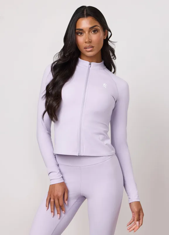 Gym King 365 Full Zip Funnel - Hyacinth made by The Gym King