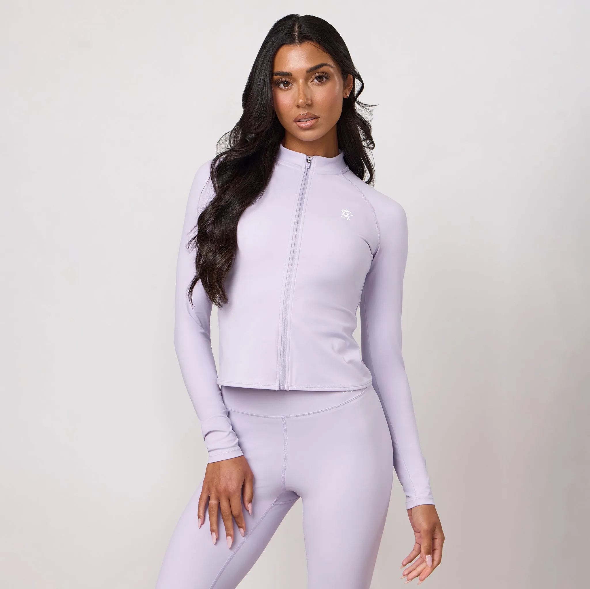Gym King 365 Full Zip Funnel - Hyacinth sold by The Gym King product image thumbnail 2