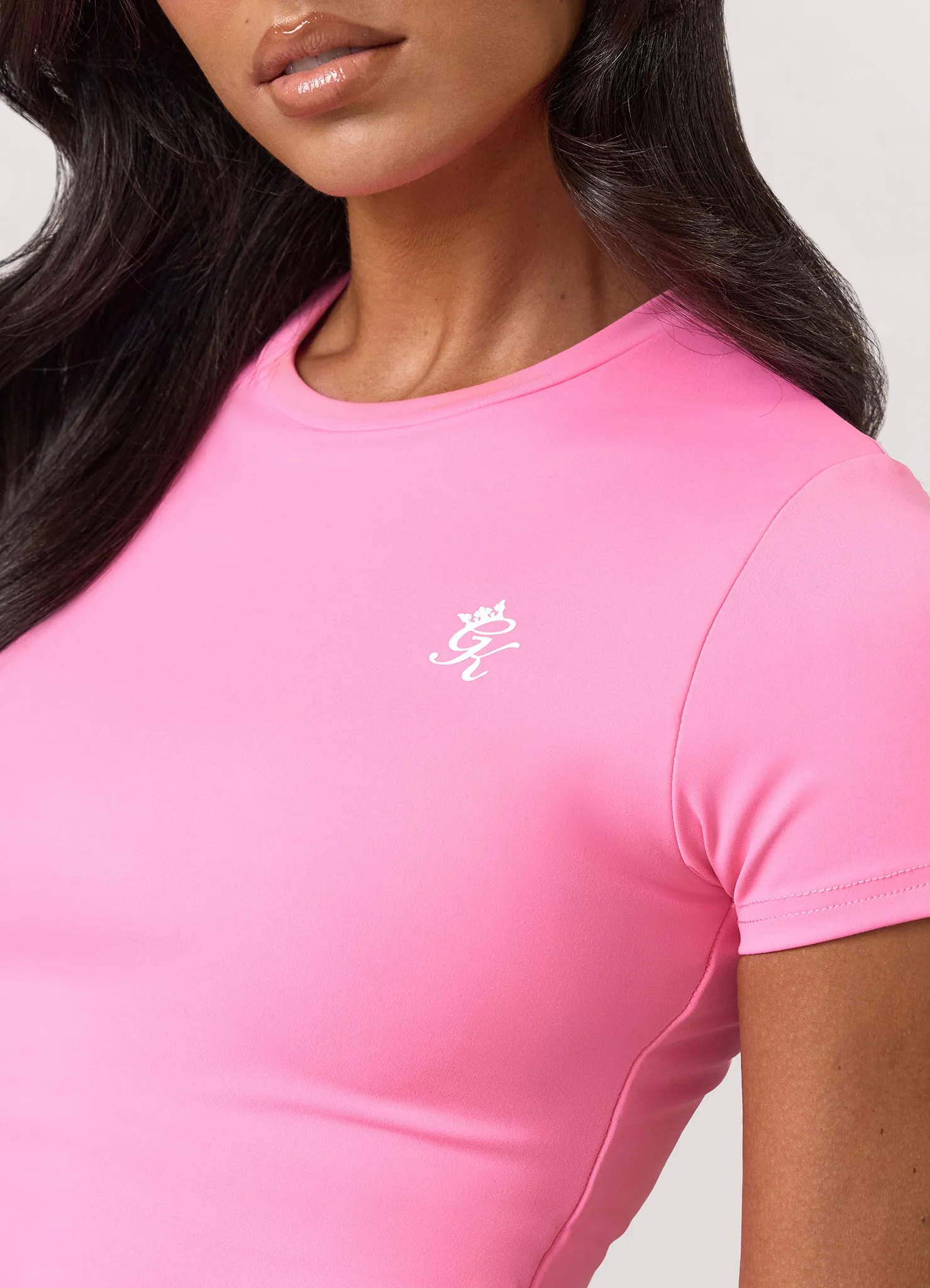 Gym King 365 Cap Sleeve Tee - Carnation Pink sold by The Gym King product image thumbnail 5