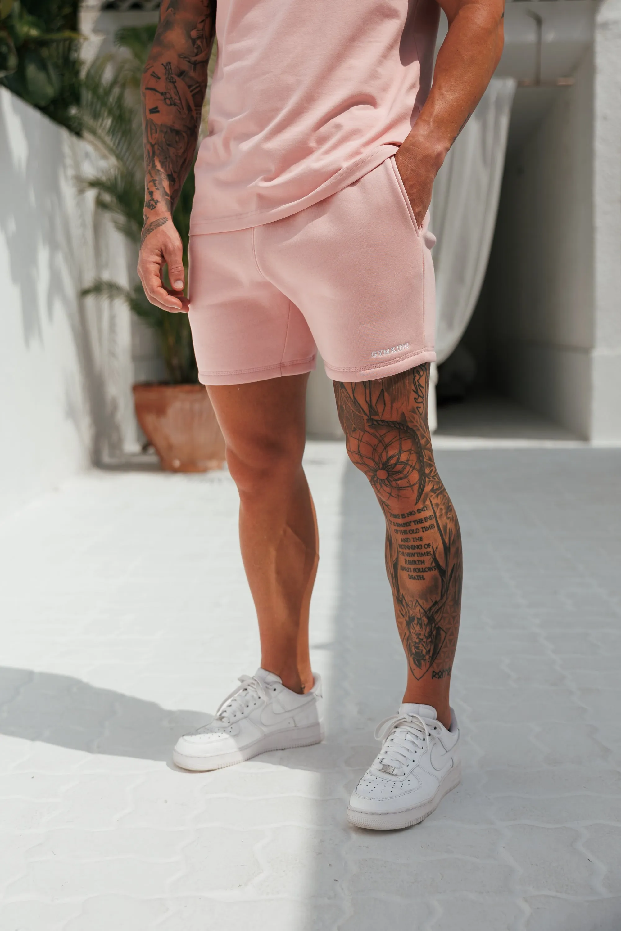 Gym King Fundamental Linear Short - Rustic Pink sold by The Gym King product image thumbnail 3