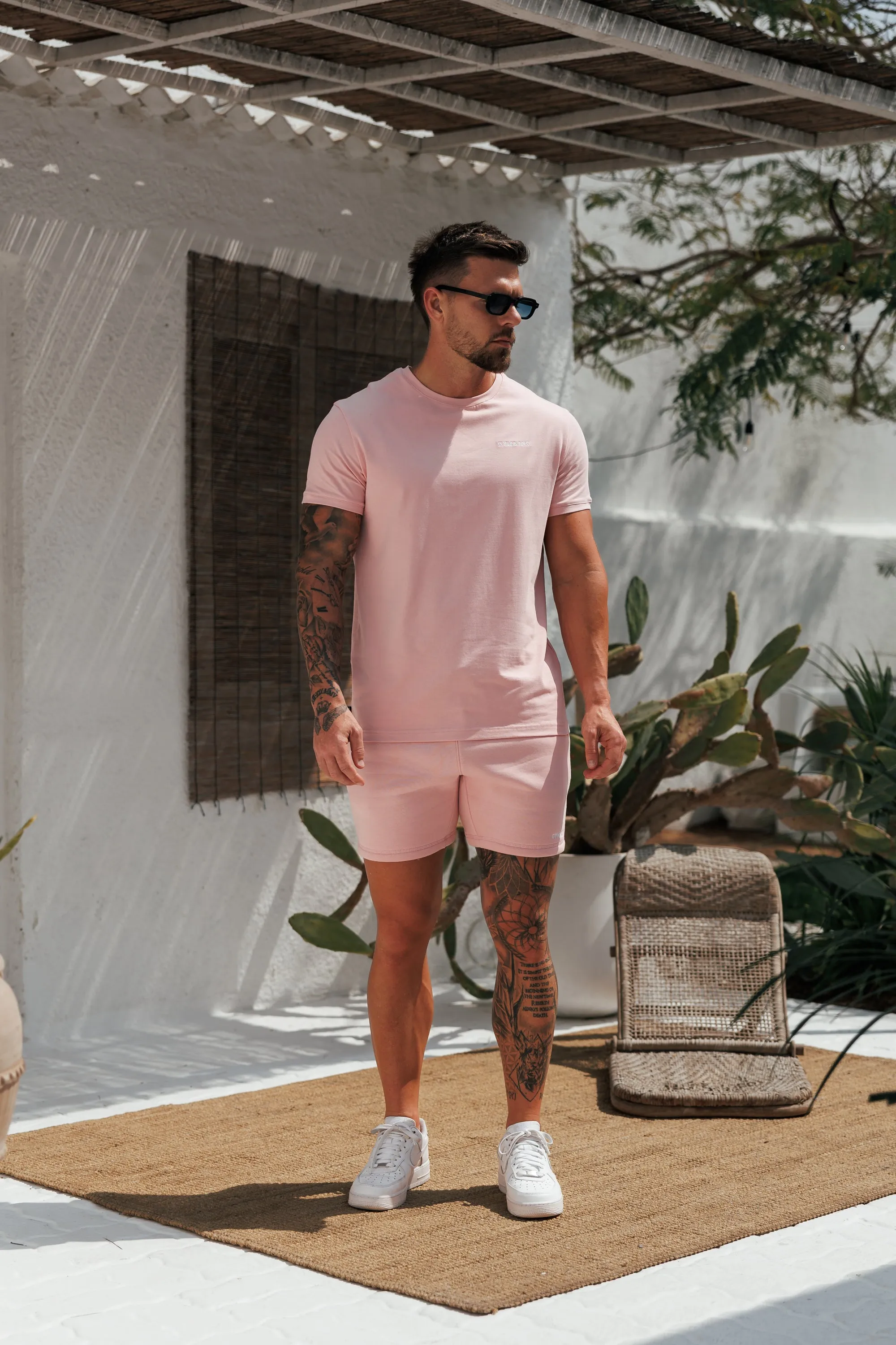 Gym King Fundamental Linear Short - Rustic Pink sold by The Gym King product image thumbnail 4