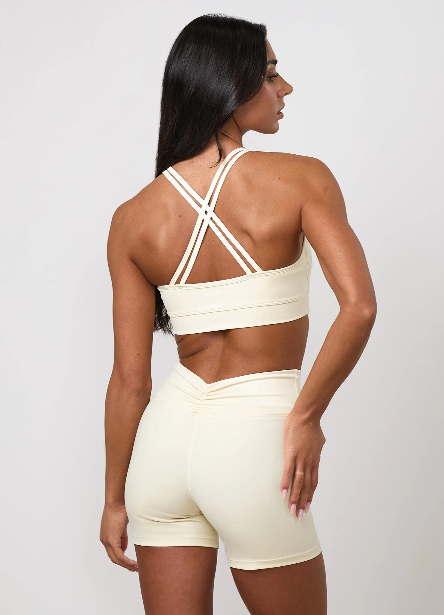 Gym King 365 Scrunch Bra - Buttermilk sold by The Gym King product image thumbnail 3