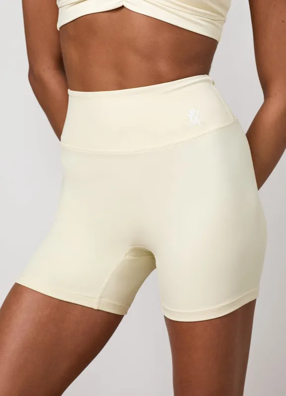 Gym King 365 Scrunch Short - Buttermilk made by The Gym King